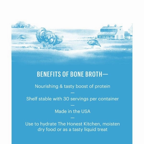 The Honest Kitchen Instant Turkey Bone Broth