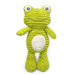 ThoozyPet Tuff & Cuddly Frog Plush Dog Toy