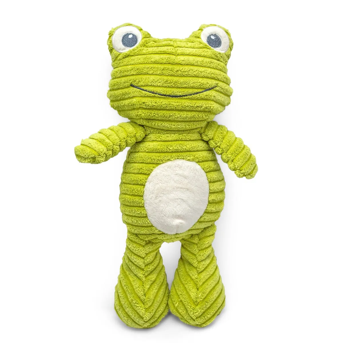 ThoozyPet Tuff & Cuddly Frog Plush Dog Toy
