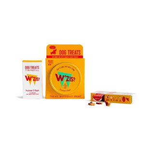 Tin and refills gift set: Postman & Roast Treats for Dogs