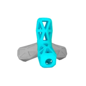 Totally Pooched Squeak N' Stuff Rubber Dog Toy