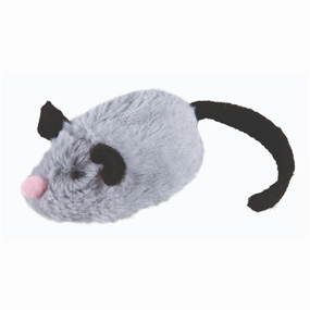 Trixie Active Mouse Toy for Cats (Grey)