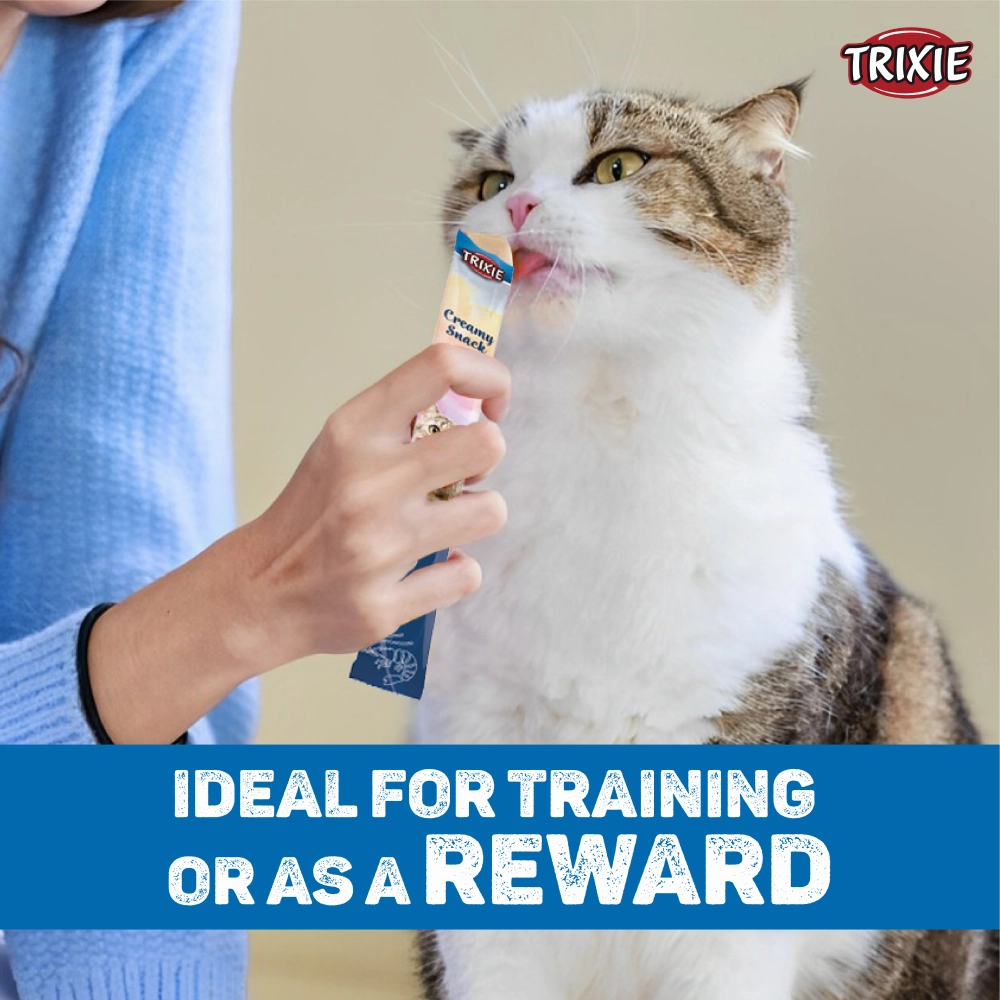 Trixie Premio Tuna Bites and Shrimp Creamy Cat Treat Combo