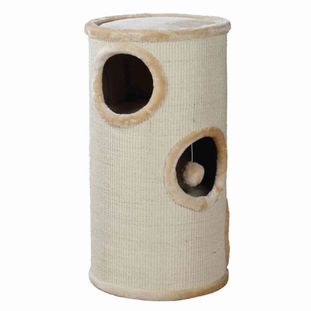 Trixie Samuel 3 Storey Tower for Cats (Beige)
