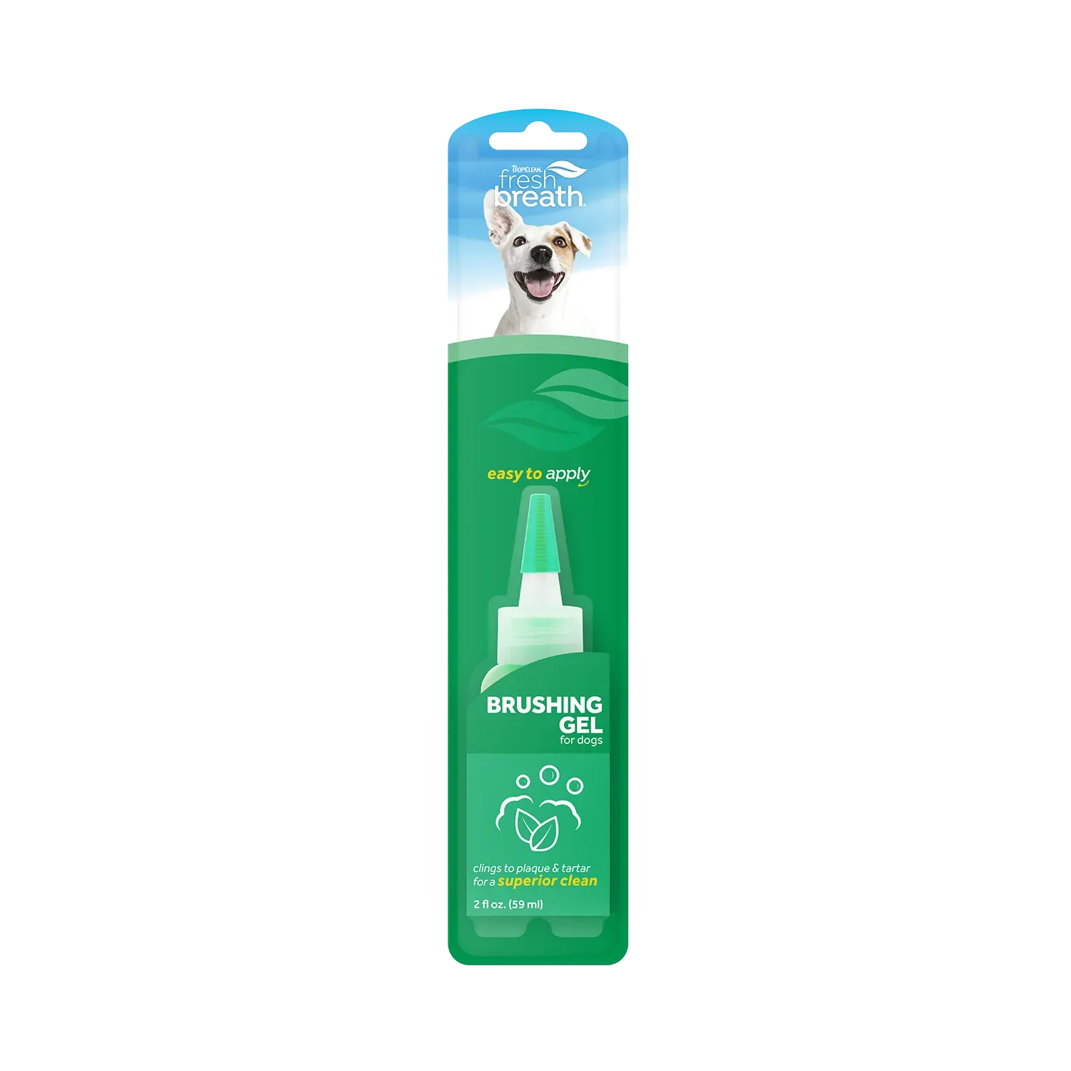 TropiClean - Fresh Breath Clean Teeth Gel For Dogs 2oz