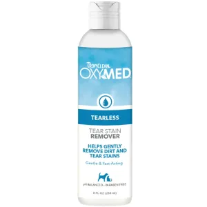 TropiClean OxyMed - Tear Stain Remover for Dogs & Cats