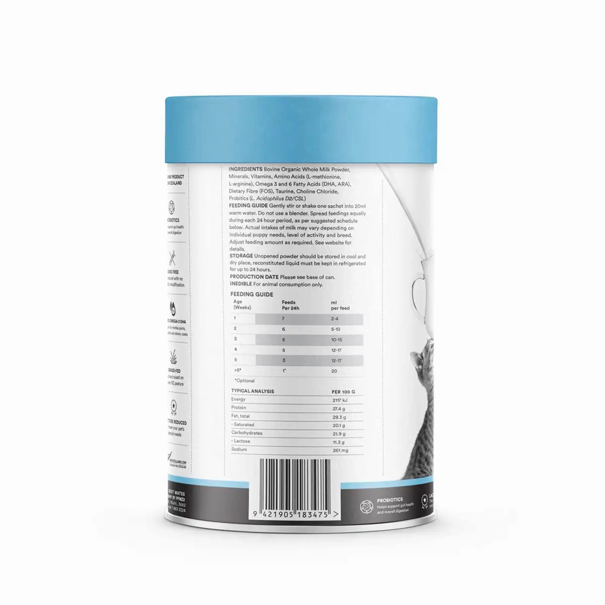 Tu Meke Friend - Kitten Milk Replacer Powder 250g