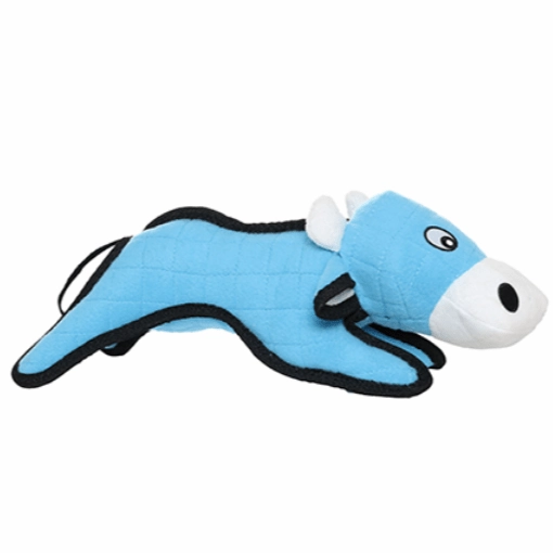 Tuffy Barnyard Cow Dog Toy