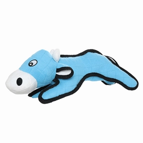Tuffy Barnyard Cow Dog Toy