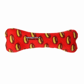 Tuffy Mighty Bones Red Dog Toy