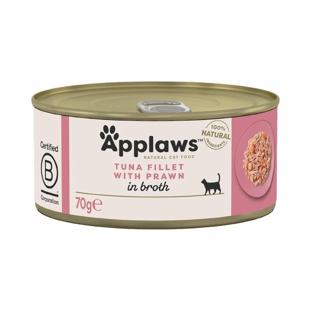 Tuna Fillet with Prawn Cat Can