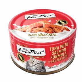 Tuna w Salmon in Goats Milk