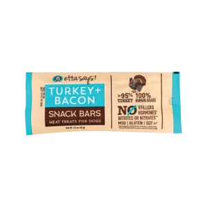 Turkey & Bacon Snack Bars Dog Treats