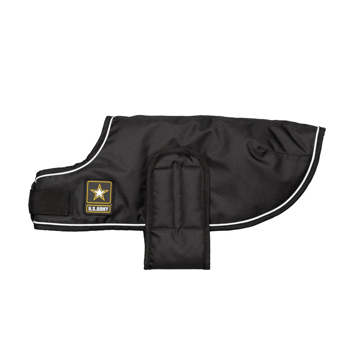 US Army Blanket Dog Jacket Black