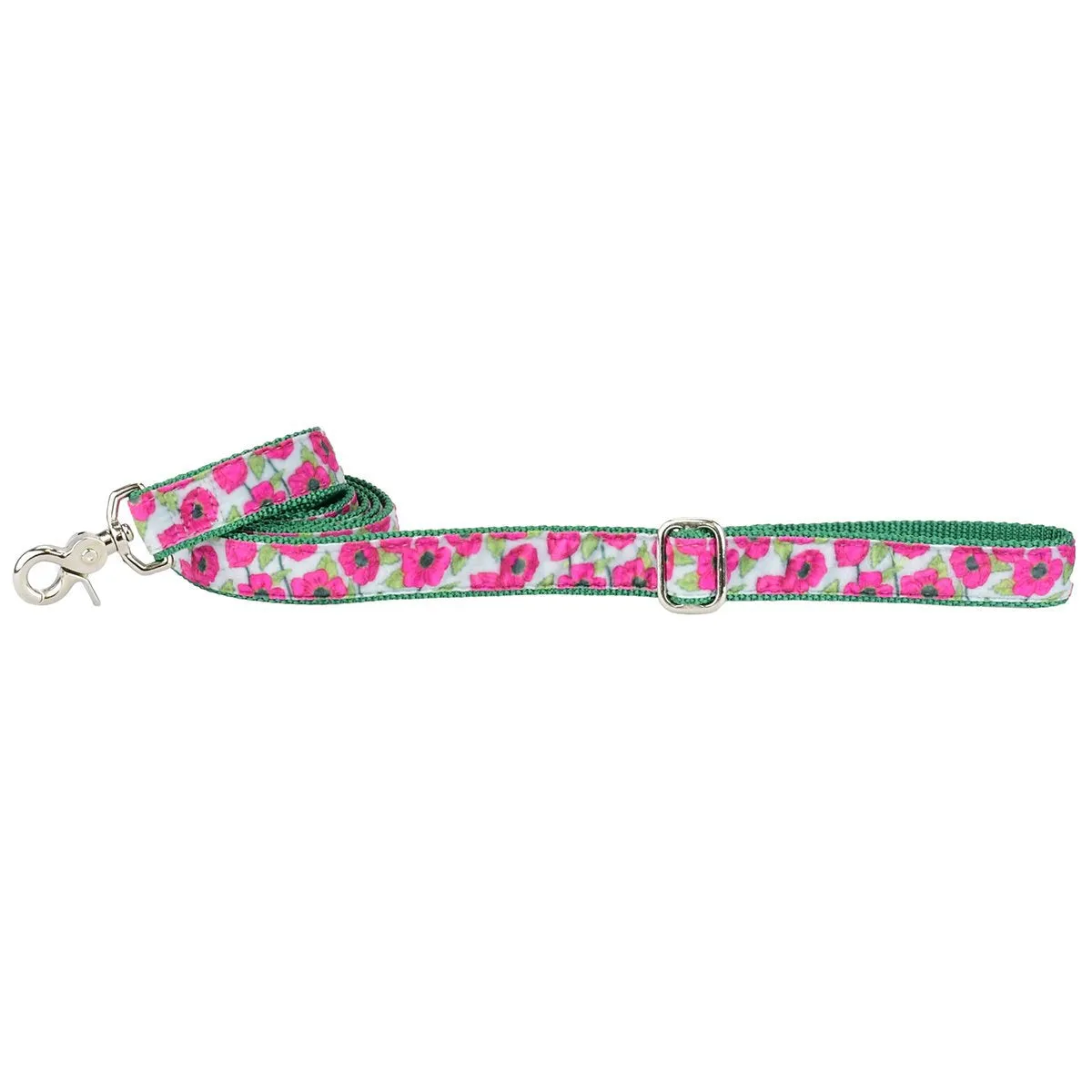 Velvet Essential Dog Collar Bold Poppies