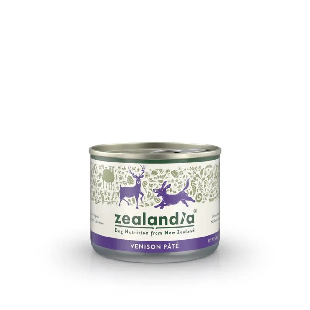 Venison Pate Staple with Green Mussels Adult Dog Can