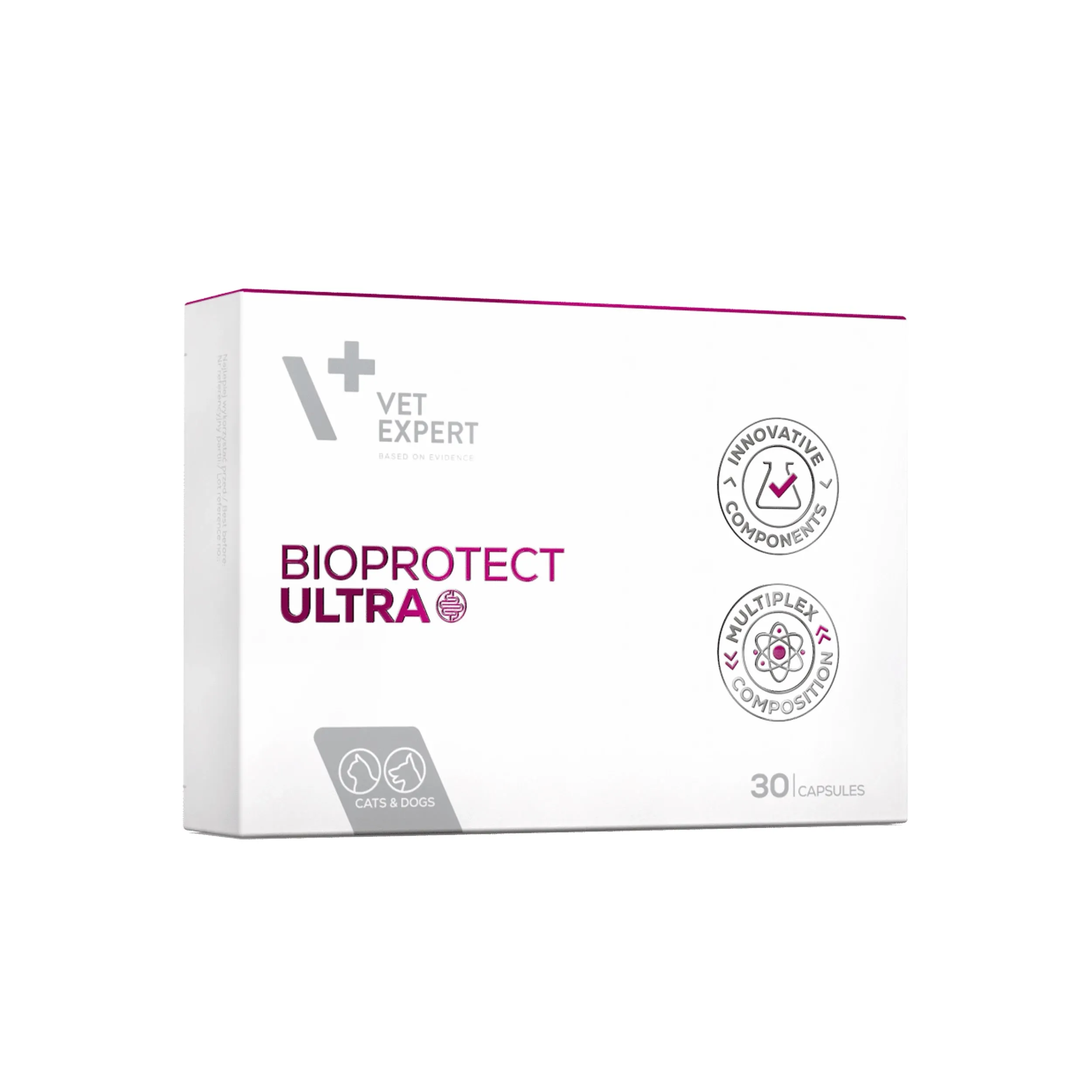 Vet Expert BioProtect Ultra (Intestinal Supplement for Dogs & Cats) 30 caps