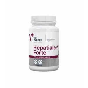Vet Expert Hepatiale Forte (Liver Supplement for Small Breed Dogs) 40 twist-off capsules