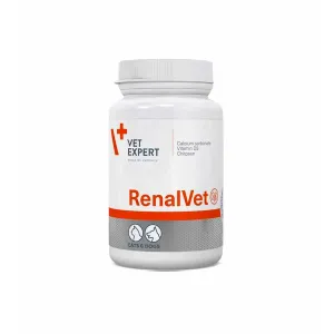 Vet Expert - RenalVet (Kidney Supplement for Dogs & Cats) 60 twist-off capsules