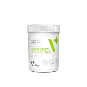 Vet Expert V  Caryodent Finger Wipes 50pcs