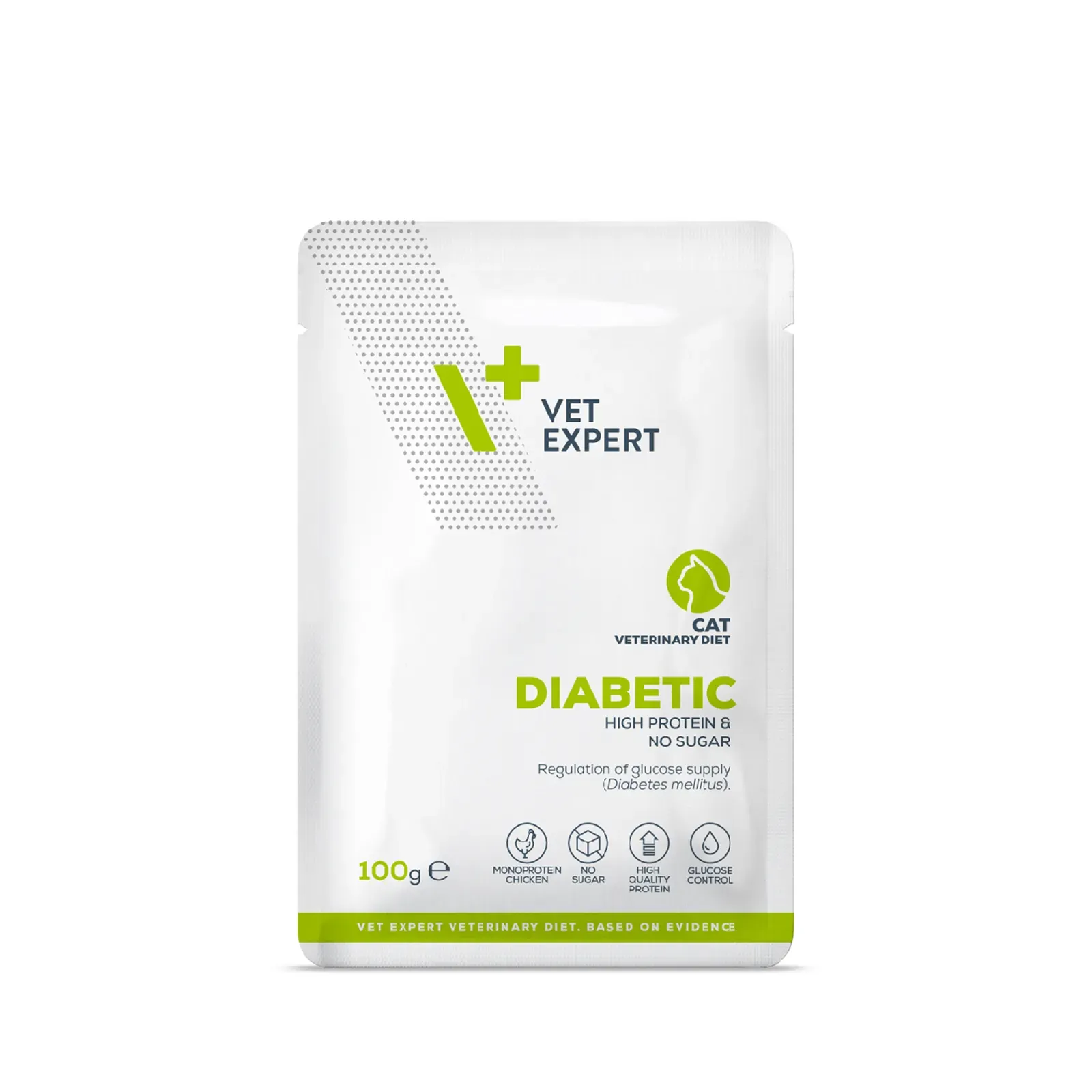 Vet Expert V  Diabetic Cat Pouch 100g