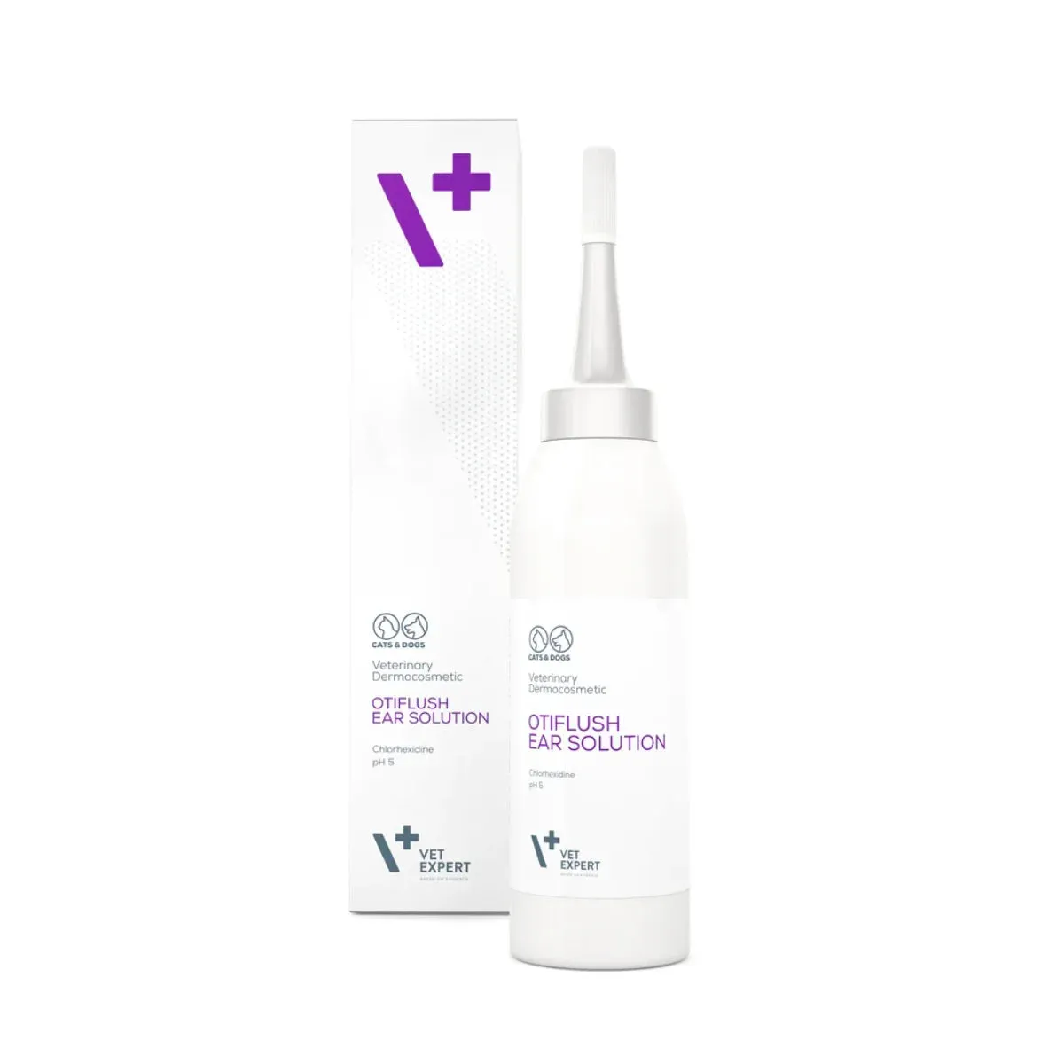 Vet Expert V  Otiflush Ear Solution 125ml