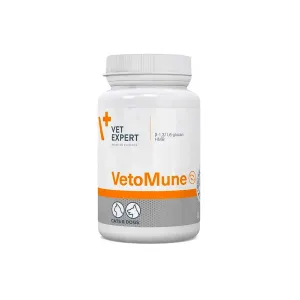 Vet Expert VetoMune (Immunity Supplements for Dogs & Cats) 60 twist-off capsules