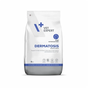 Vet Expert - Dermatosis (Duck & Rice) Cat Dry Food 2kg
