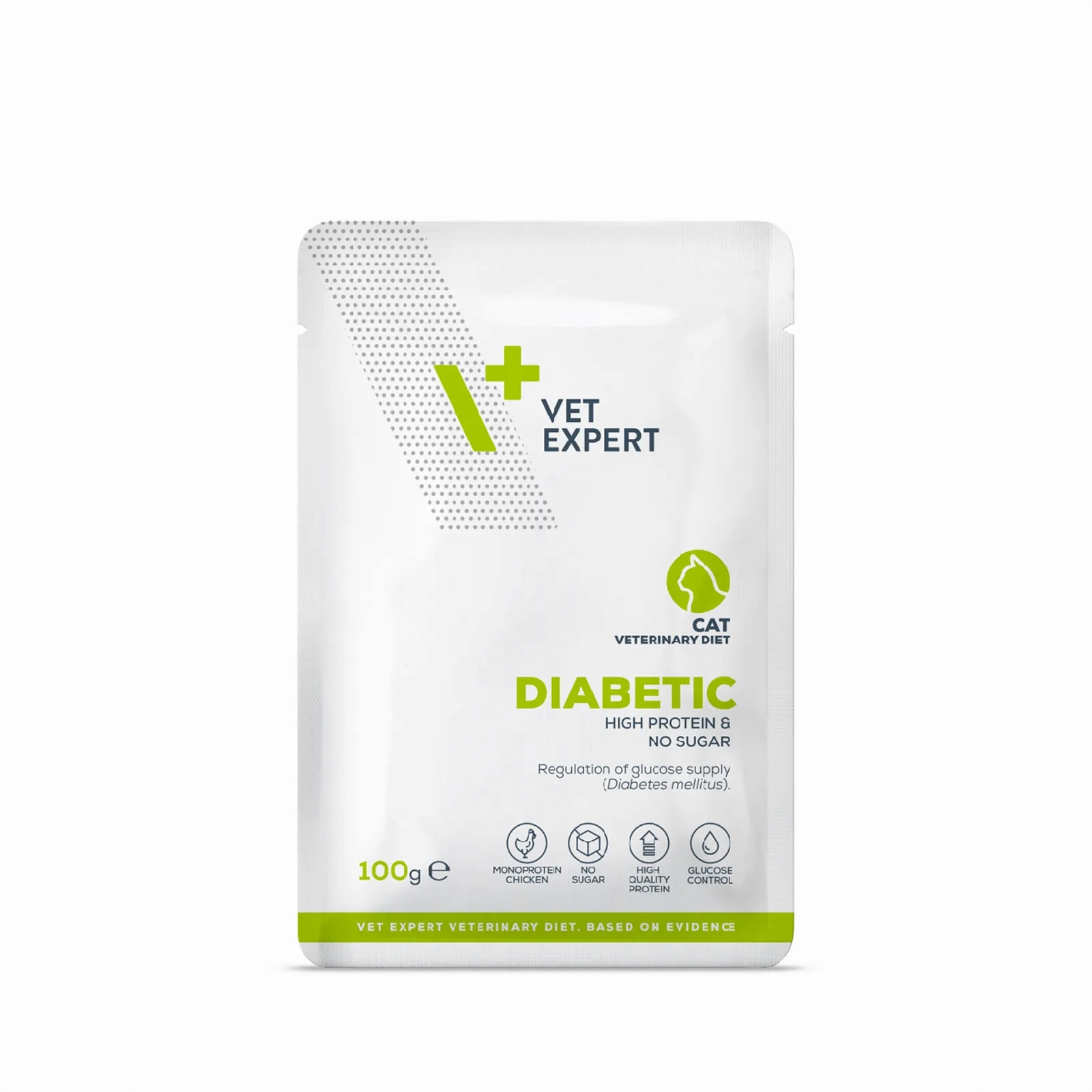 Vet Expert V  Diabetic Cat Pouch 100g
