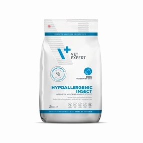Vet Expert V  Hypoallergenic Dog Insect Dry Food 2kg
