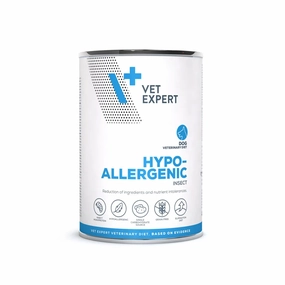 Vet Expert V  Hypoallergenic (Insect) Dog Can Food 400g