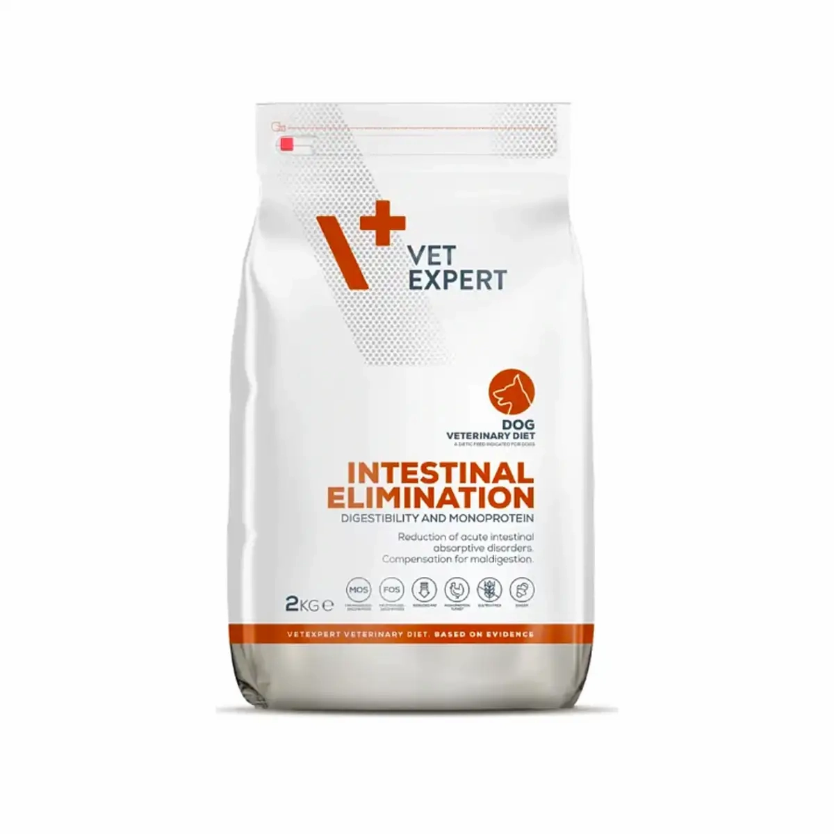 Vet Expert V  Intestinal Elimination Dog Dry Food 2kg