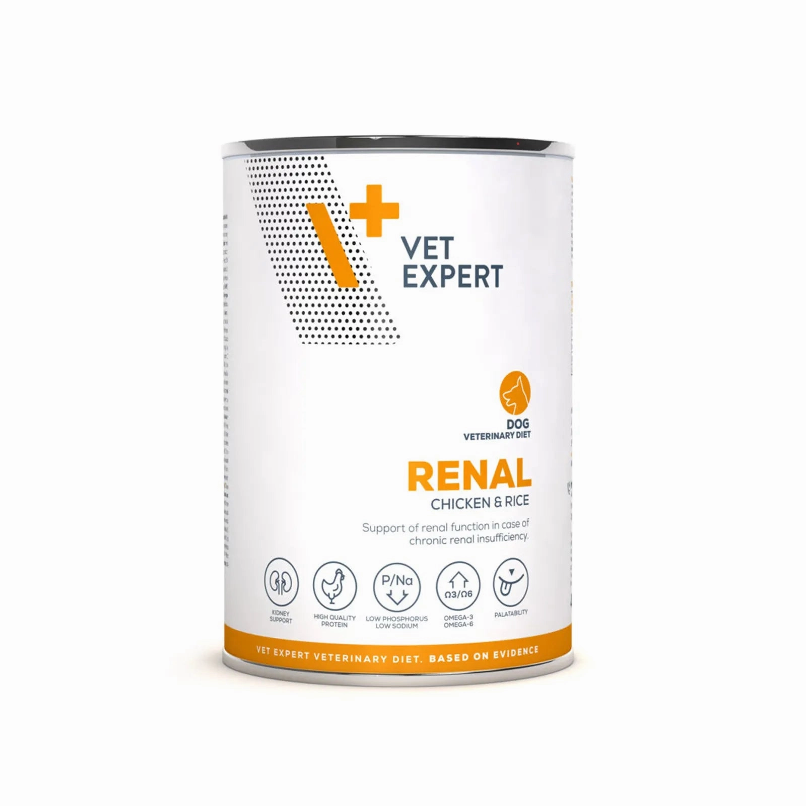 Vet Expert V  Renal (Chicken & Rice) Dog Can Food 400g