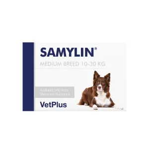 VetPlus - Samylin Tablet (Liver Supplement for Medium Dogs 10-30kg) 30 Tablets