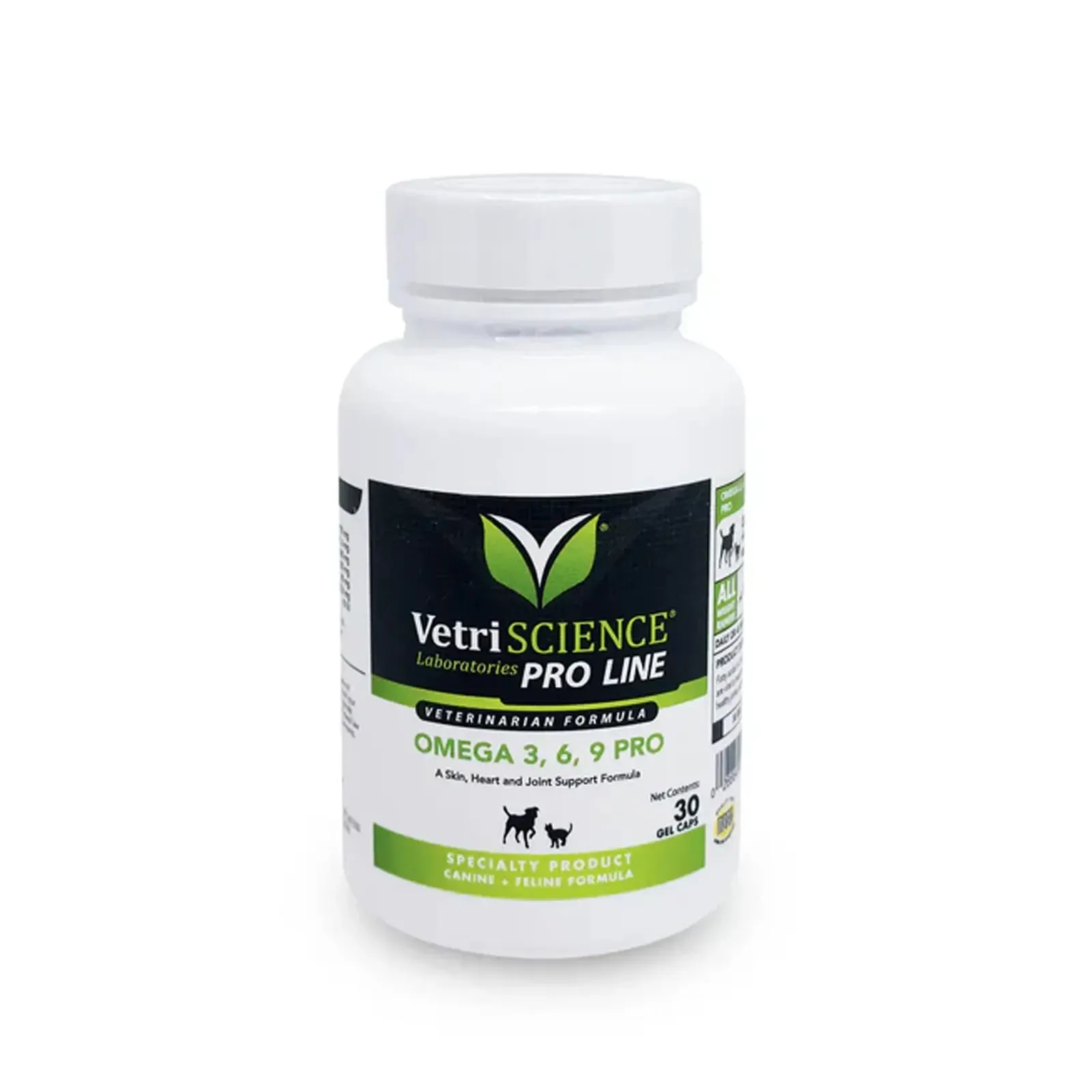 VetriScience - Omega 3,6,9 Pro for Dogs & Cats - 30 Gel Caps
