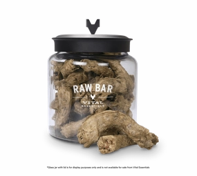 Vital Essentials Raw Bar Freeze-Dried Chicken Neck Dog Treats