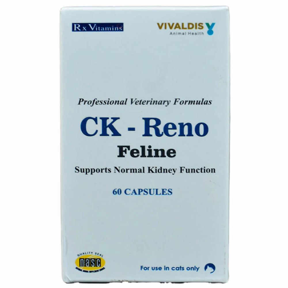 Vivaldis CK Reno Feline Capsules for Cats (pack of 60 capsules)