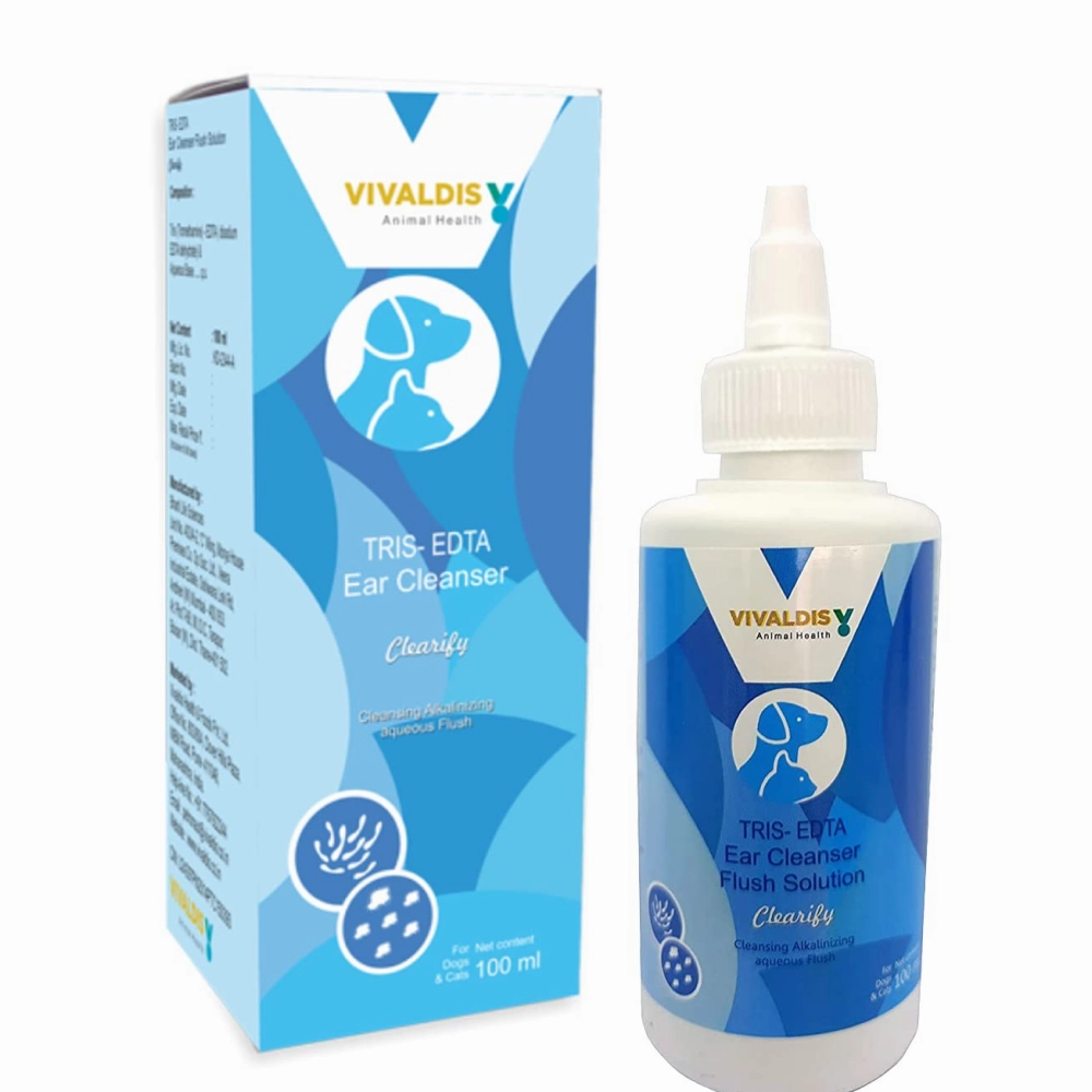 Vivaldis Clearify Ear Cleanser (100ml) and Otisoothe Ear Drops (50ml) Combo