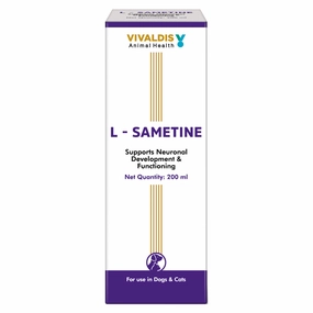 Vivaldis L Sametine Syrup for Dogs and Cats (200ml)