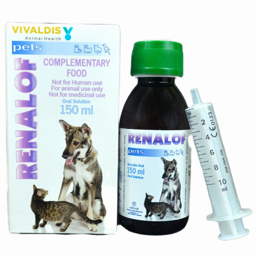 Vivaldis Renalof Pet Syrup for Dogs and Cats (150ml)