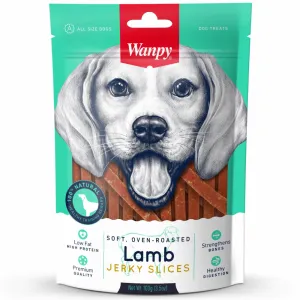 Wanpy Oven Roasted Soft Lamb Jerky Slices Dog Treats
