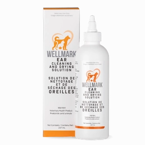 Wellmark Ear Cleaning & Drying Solution for Dogs & Cats