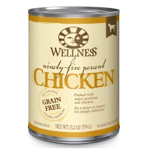 Wellness 95% Chicken & Grain Free Topper For Dogs 13.2oz