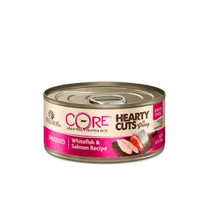 Wellness CORE Hearty Cuts for Cats - Grain Free Whitefish & Salmon can 5.5oz