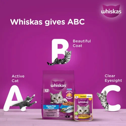 Whiskas Ocean Fish Flavour Adult Cat Dry Food
