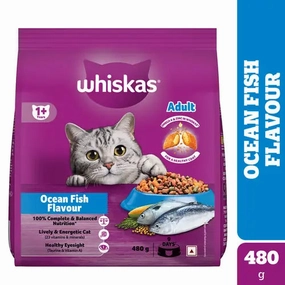 Whiskas Ocean Fish Flavour Adult Cat Dry Food