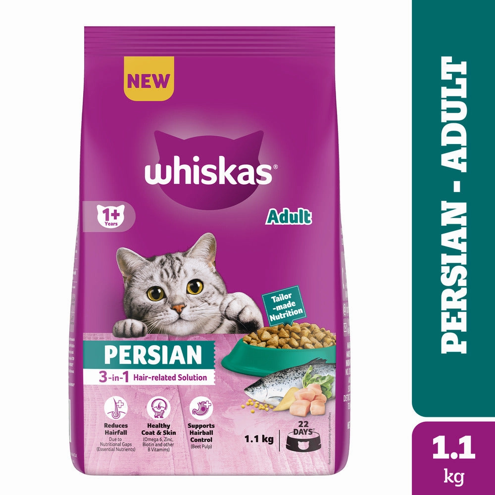 Whiskas Persian (1  Years) Adult Cat Dry Food