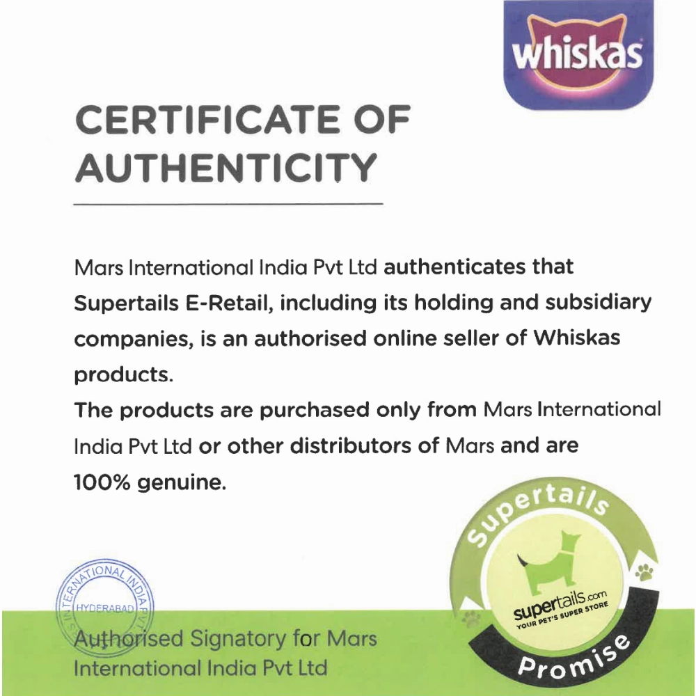 Whiskas Tasty Mix Seafood Cocktail Carrot Gravy Kitten Cat Wet Food