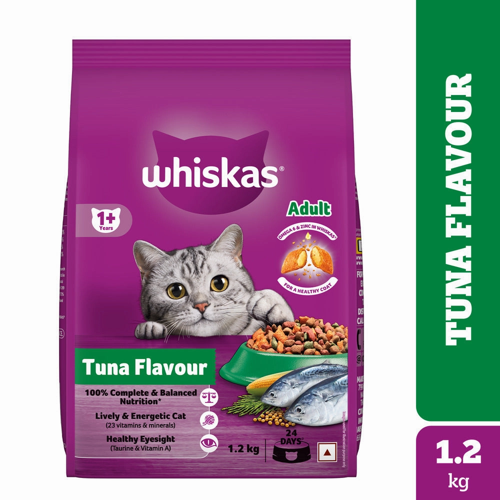 Whiskas Tuna Flavour Adult Cat Dry Food