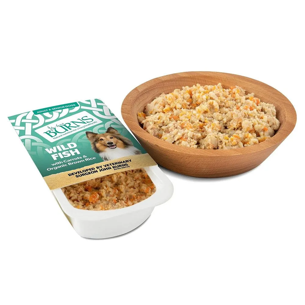 Wild Fish with Carrots & Organic Brown Rice